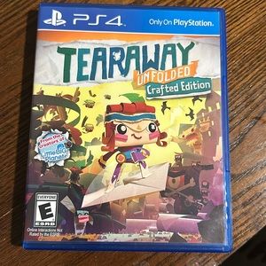PS4 Tearaway unfolded crafted edition